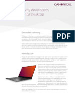 Six Reasons Why Developers Choose Ubuntu Desktop: Executive Summary