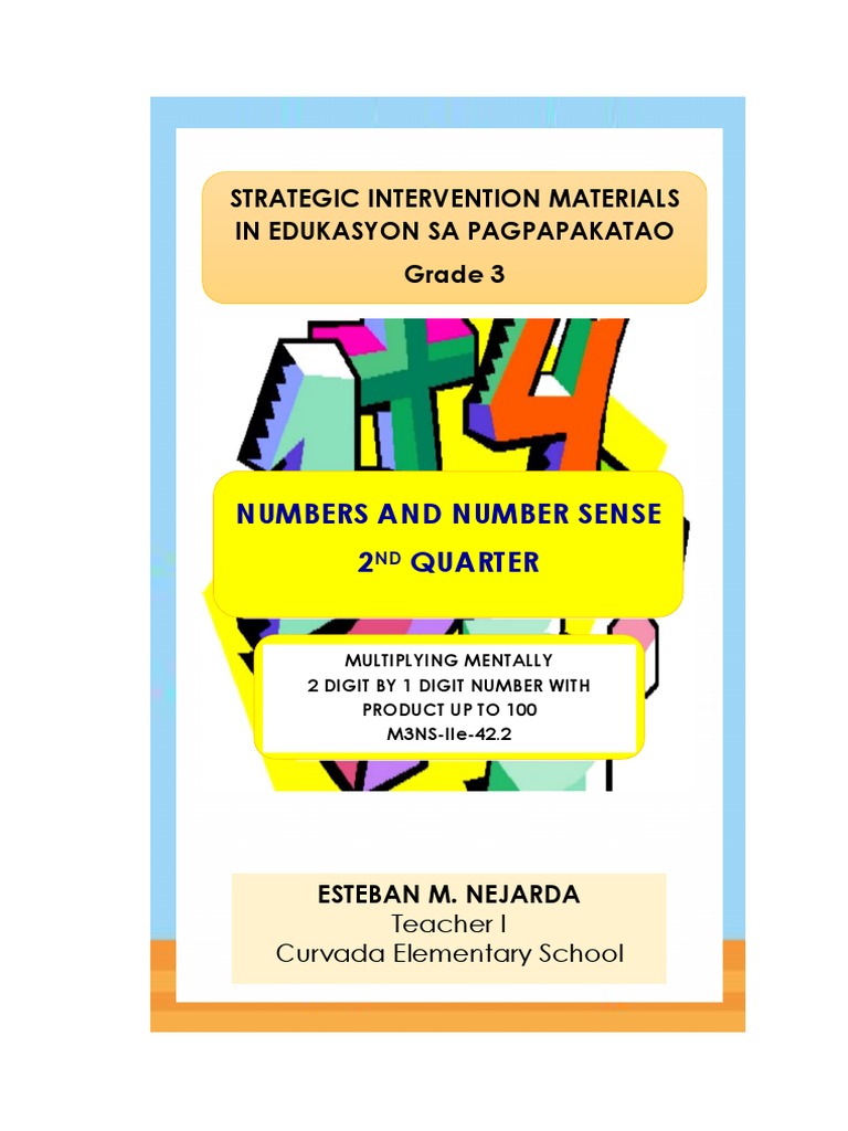 Strategic Intervention Material Math PDF