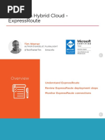 Azure: Creating A Hybrid Cloud Expressroute Slides