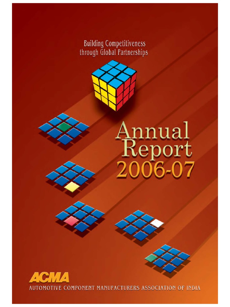 Acma Annual Report 06 07 Six Sigma Economies