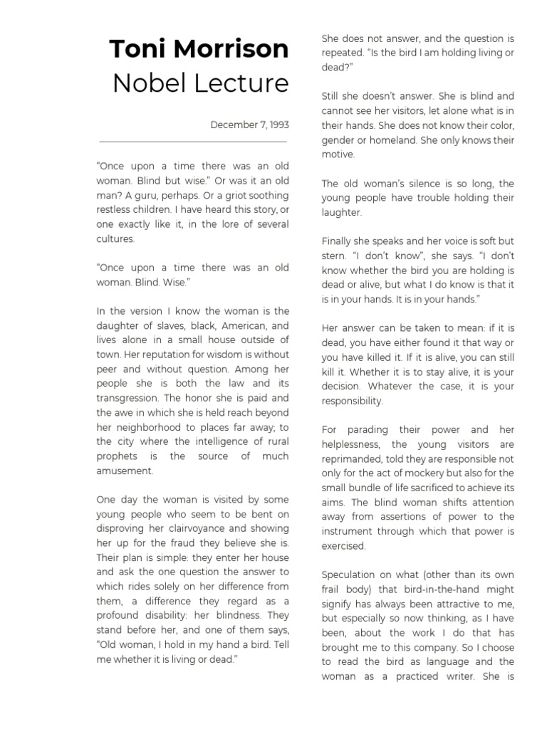 Toni Morrison | PDF