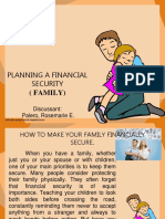 Planning For Financial Security (Family)