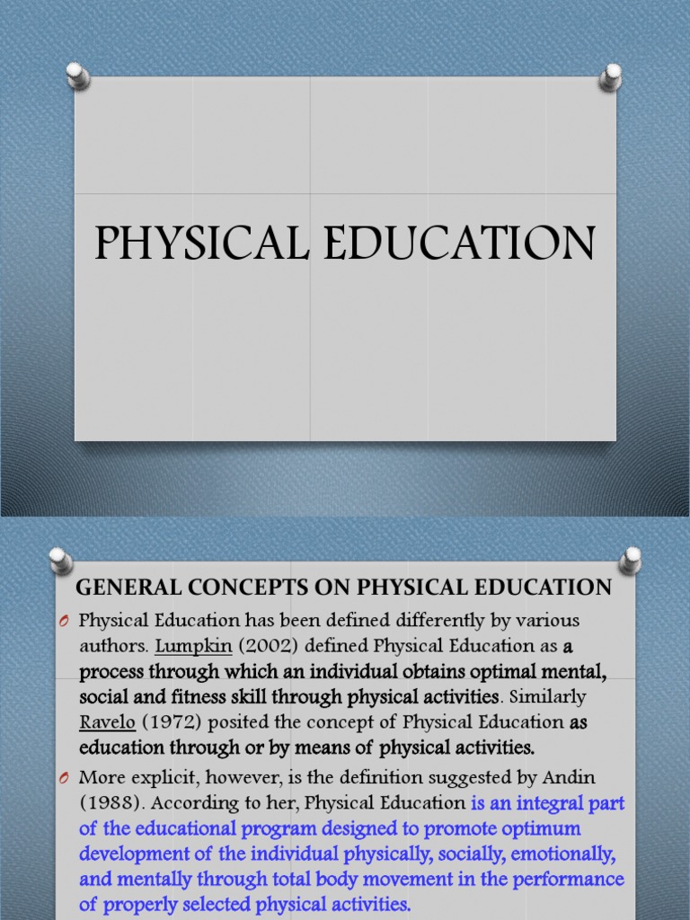 Physical Education | PDF | Physical Education | Leadership