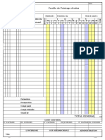 Standard Timesheet