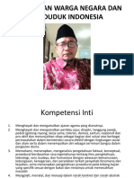 Kedudukan Warga Negara Dan Penduduk Indonesia