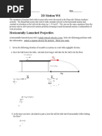 3.4 Projectile WS Solns