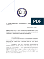 07 La Función Preventiva de La Responsabilidad Viviana Torello PDF