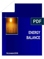 Energy Balance 