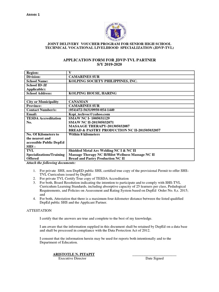 Annex 1 Dep Ed | PDF | Learning | Business