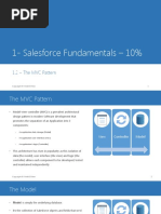 1.2 Salesforce Fundamentals The MVC Pattern