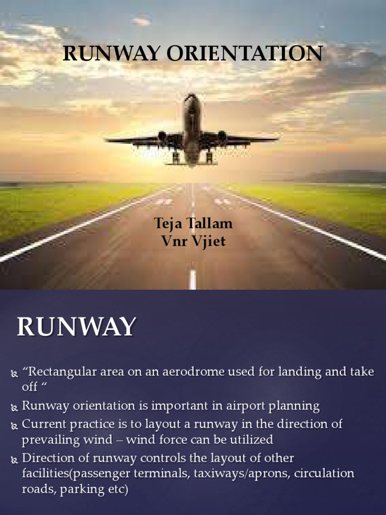 Runwayorientation 160417065202 PDF | PDF | Runway | Wound