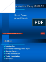 Scientific Visualization Using MATLAB: Robert Putnam Putnam@bu - Edu