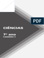 Conteúdo Programático de Ciências 7° Ano