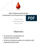 Updates Thalassemia Management PDF