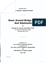 Scour Bridge Piers: Around and Abutments