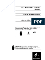 Sound Craft Console Technical Manual