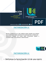 Factorizacion Lu Ucc