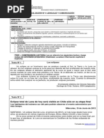 Prueba Nº4 Lenguaje 4 º B