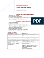 Property Land Management:: Web Application Side
