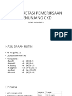 Interpretasi Pemeriksaan Penunjang CKD: Pleno Pakar Gus-1