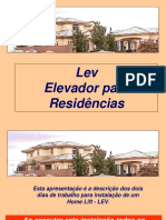 Home Lift LEV_Procedimentos de Instalação
