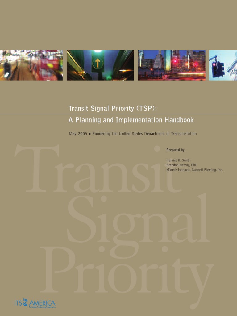 TSP Handbook PDF Traffic Simulation