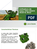 John Deere 3520 & 3522 cana colhedora motor