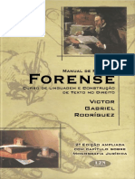 Victor Gabriel Rodrígues - Manual de Redação Forense - 2º Edição - Ano 2004 PDF