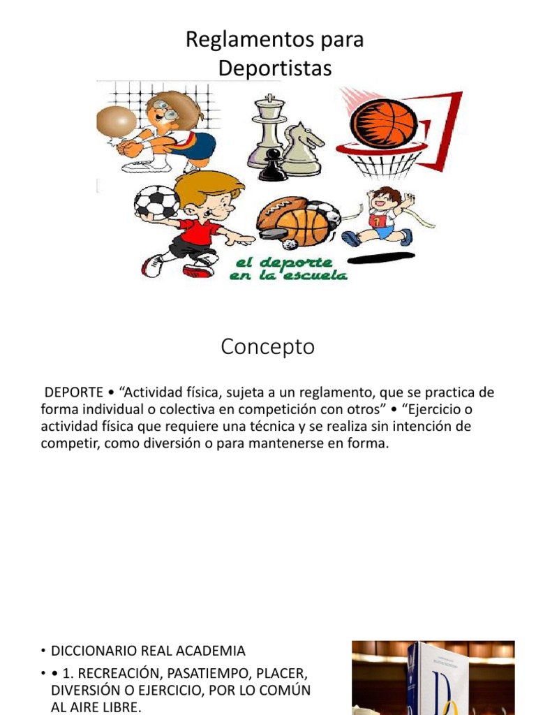 REGLAMENTOS DEPORTIVOS Deportes México