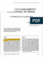 4- Neves Planejamento educacional no Brasil
