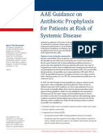 Aae Antibiotic Prophylaxis