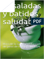 Ensaladas y Batidos Saludables - Rolando Alvarado Villamil PDF