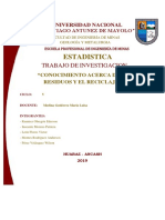 Estadistica Informe de Investigacion (E)