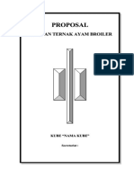 Proposal Bantuan Modal Ternak Ayam Kube PDF