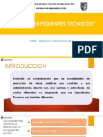 Tipos de Expedientes Tecnicos