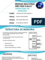 estructura de memoria 