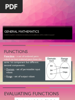 General Mathematics PowerPoint 