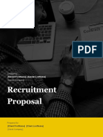 Recruitment Proposal: Created by