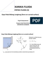 Statika Fluida (3) - Gaya Pd Bd Lengkung