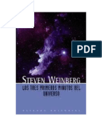 Weinberg Steven - Los Tres Primeros Minutos Del Universo