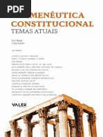 Livro - Hermenêutica Constitucional 
