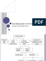 Neurologic Function: Anatomic and Physiologic Review