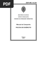 MC Polícia Do Exército - EB70-MC-10