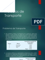 Modelos de Transporte Logistica PDF