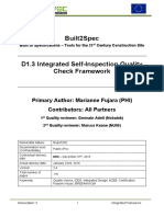 Built2Spec Quality Check Framework