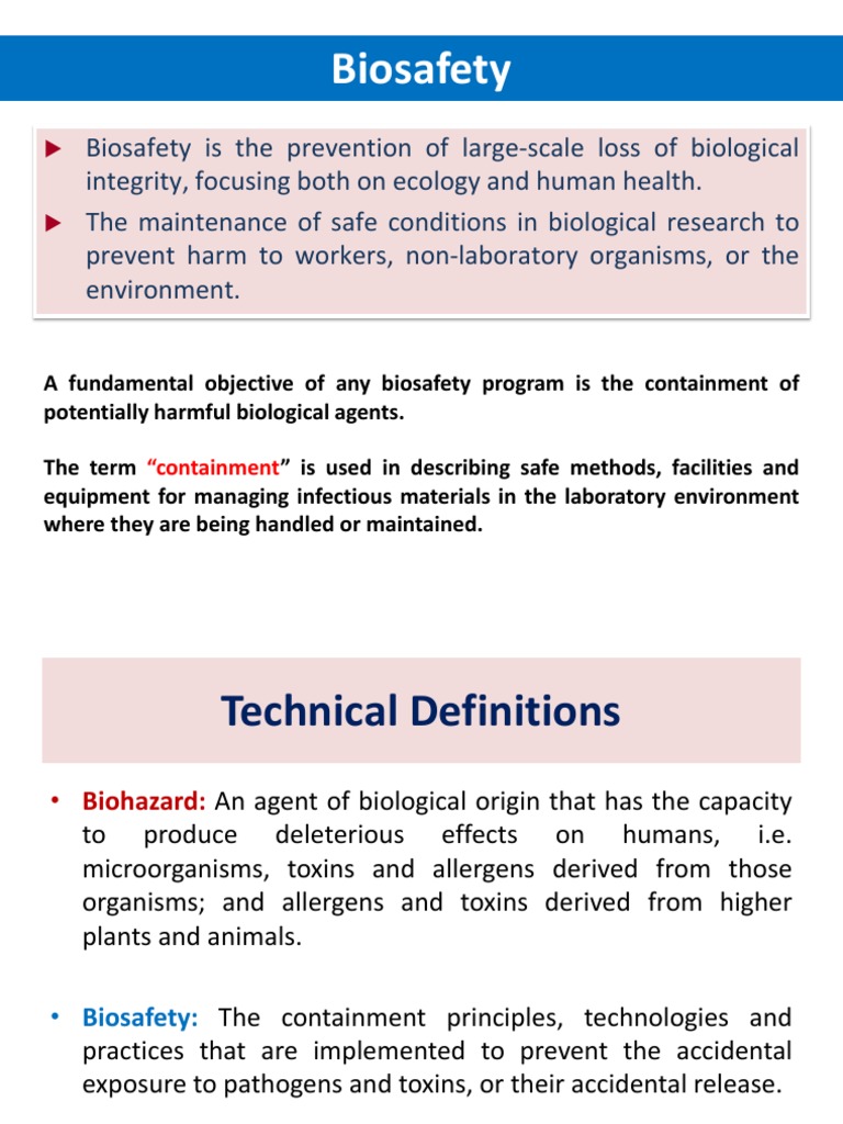 Biosafety Principles and Practices | PDF | Disinfectant | Infection