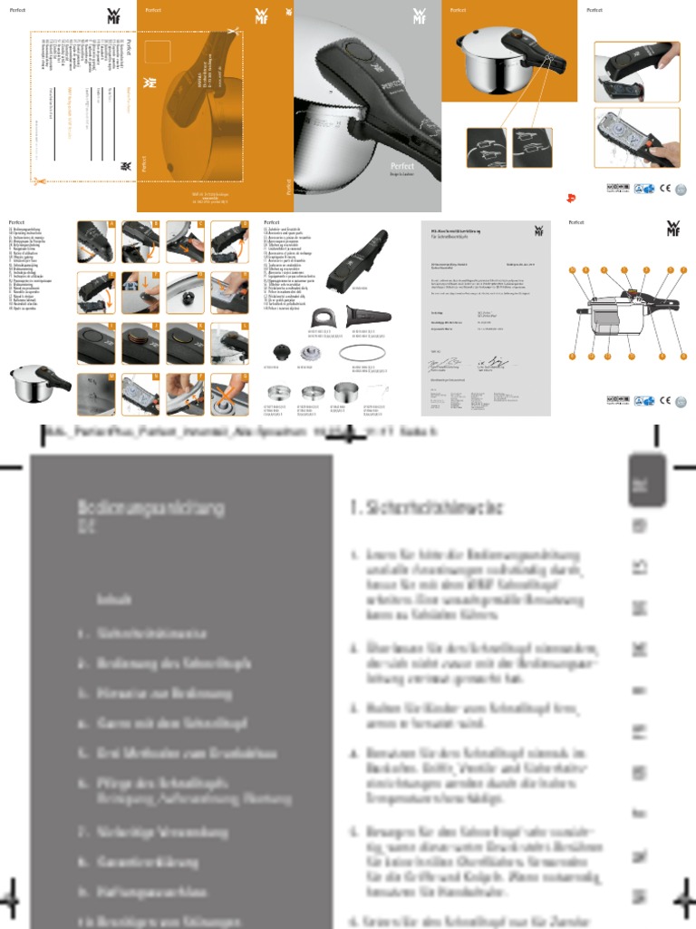 WMF Perfect Pressure Cooker PDF PDF
