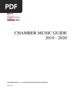 Chamber Music Guide 2019 - 2020