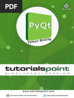 Pyqt Tutorial PDF