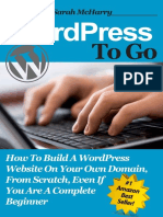 WordPress To Go How To Build A WordPress Website PDF